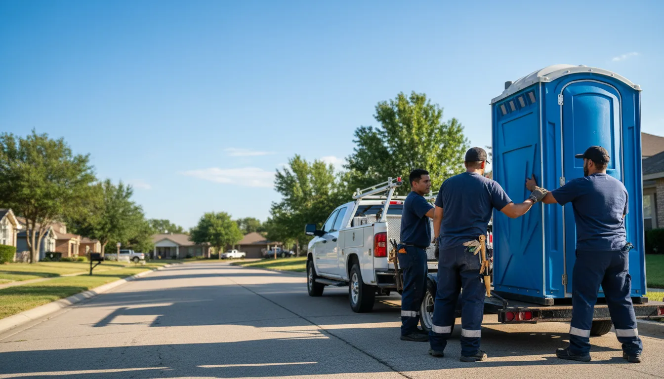 Portable Toilet Rental in Roanoke, TX near me